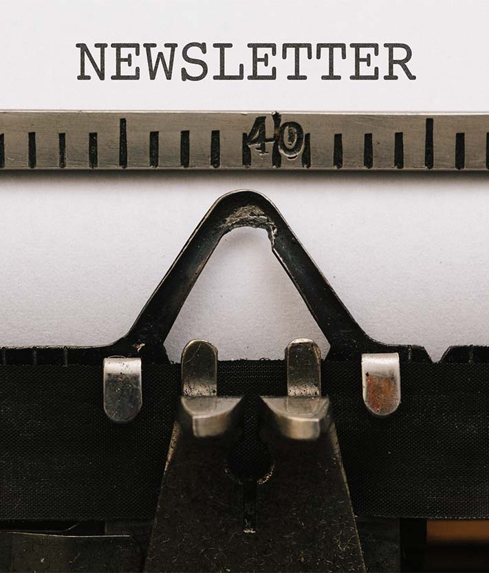 Schreibmaschine Newsletter